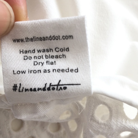 Line and Dot Ranael Eyelet Jacket Size Medium - Picture 10 of 10